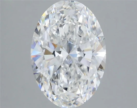 3.49ct Oval Lab Grown Diamond (Colour D, Clarity VVS1, IGI Certified)