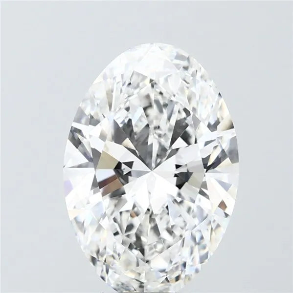 3.50ct Oval Lab Grown Diamond (Colour E, Clarity VS1, IGI Certified)
