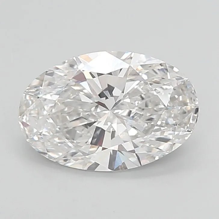 3.50ct Oval Lab Grown Diamond (Colour F, Clarity VVS2, IGI Certified)