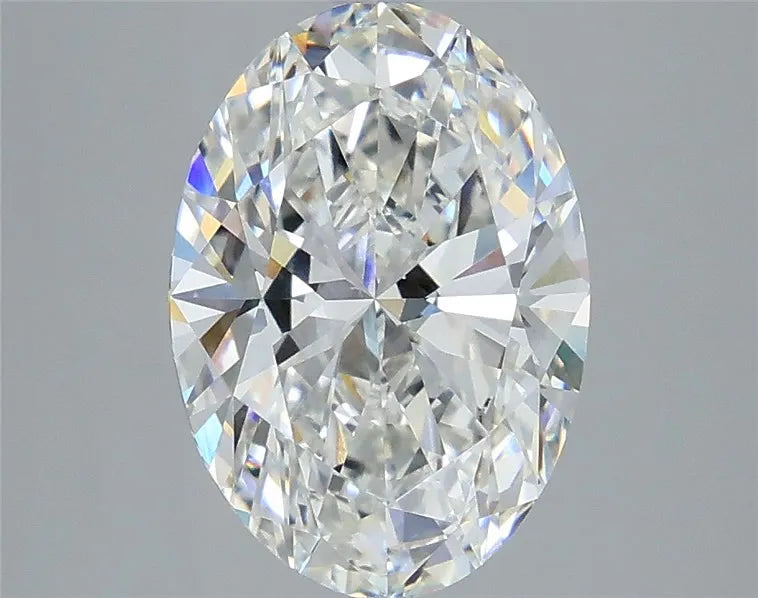 3.50ct Oval Lab Grown Diamond (Colour G, Clarity VVS2, IGI Certified)