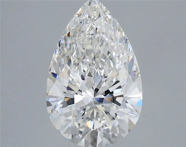 3.50ct Pear Lab Grown Diamond (Colour E, Clarity VS1, IGI Certified)