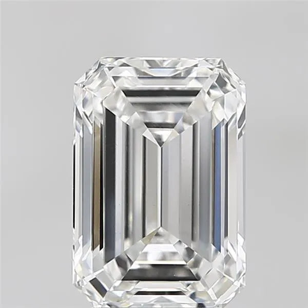 3.53ct Emerald Lab Grown Diamond (Colour F, Clarity VS1, IGI Certified)