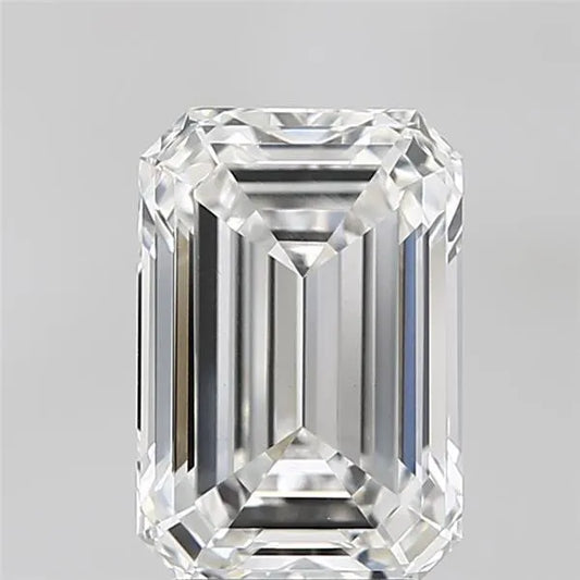 3.53ct Emerald Lab Grown Diamond (Colour F, Clarity VS1, IGI Certified)