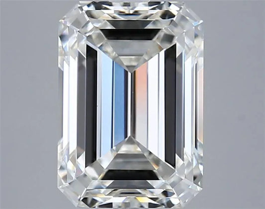3.54ct Emerald Lab Grown Diamond (Colour G, Clarity VVS2, IGI Certified)