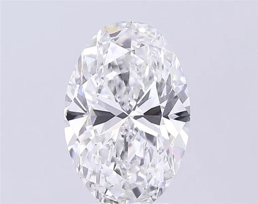 3.56ct Oval Lab Grown Diamond (Colour E, Clarity VS1, IGI Certified)