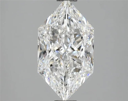 3.59ct Hexagonal Lab Grown Diamond (Colour E, Clarity VVS2, IGI Certified)