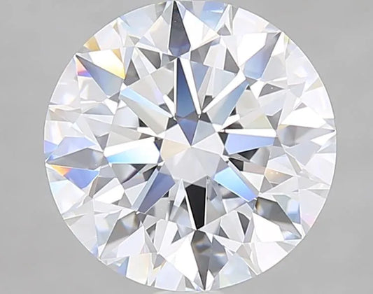 3.59ct Round Lab Grown Diamond (Colour E, Clarity IF, Cut ID, IGI Certified)