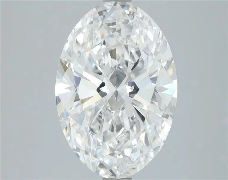 4.01ct Oval Lab Grown Diamond (Colour D, Clarity VVS2, IGI Certified)