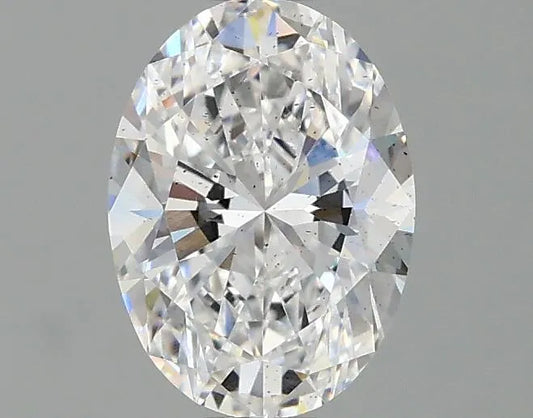 1.00ct Oval Lab Grown Diamond (Colour D, Clarity SI1, IGI Certified)