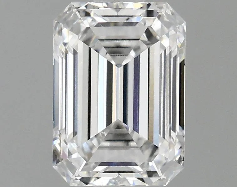 0.98ct Emerald Lab Grown Diamond (Colour D, Clarity VVS2, IGI Certified)
