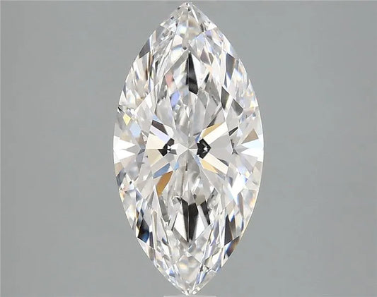 2.00ct Marquise Lab Grown Diamond (Colour E, Clarity VVS2, IGI Certified)