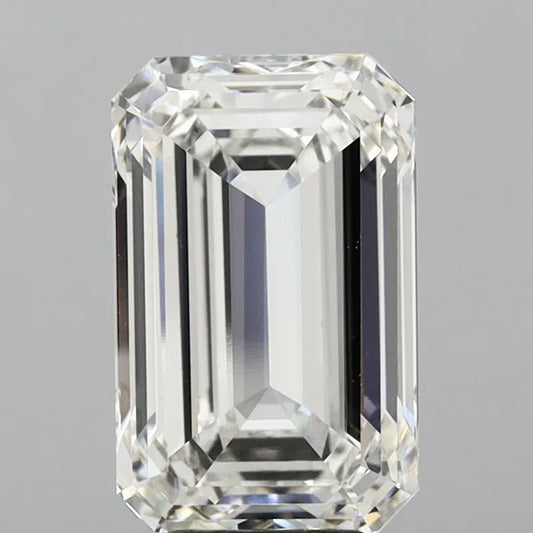 6.75ct Emerald Lab Grown Diamond (Colour G, Clarity VVS2, IGI Certified)