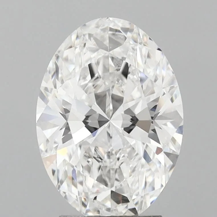 3.23ct Oval Lab Grown Diamond (Colour E, Clarity VVS1, IGI Certified)