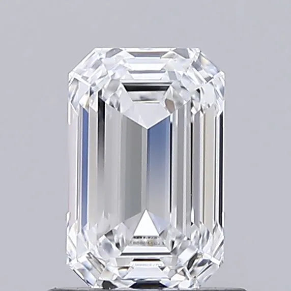 1.02ct Emerald Lab Grown Diamond (Colour D, Clarity IF, IGI Certified)