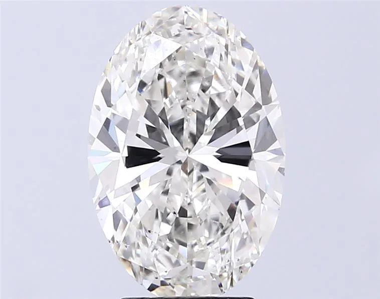 4.01ct Oval Lab Grown Diamond (Colour G, Clarity VS2, IGI Certified)