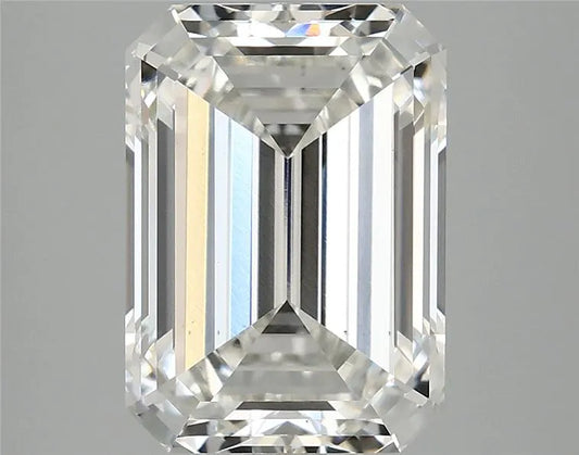 4.02ct Emerald Lab Grown Diamond (Colour H, Clarity VS2, IGI Certified)