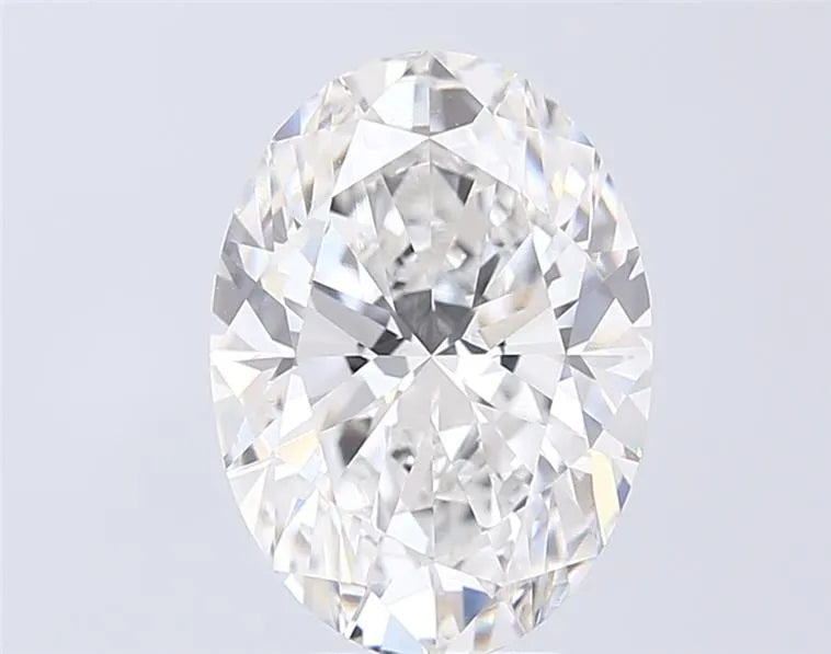 4.02ct Oval Lab Grown Diamond (Colour F, Clarity VVS2, IGI Certified)