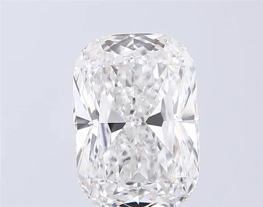 4.03ct Cushion modified Lab Grown Diamond (Colour E, Clarity VVS2, IGI Certified)
