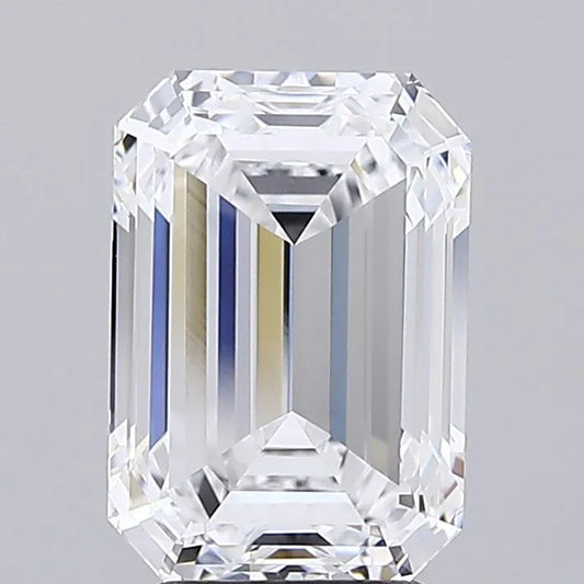 4.03ct Emerald Lab Grown Diamond (Colour D, Clarity VVS1, IGI Certified)