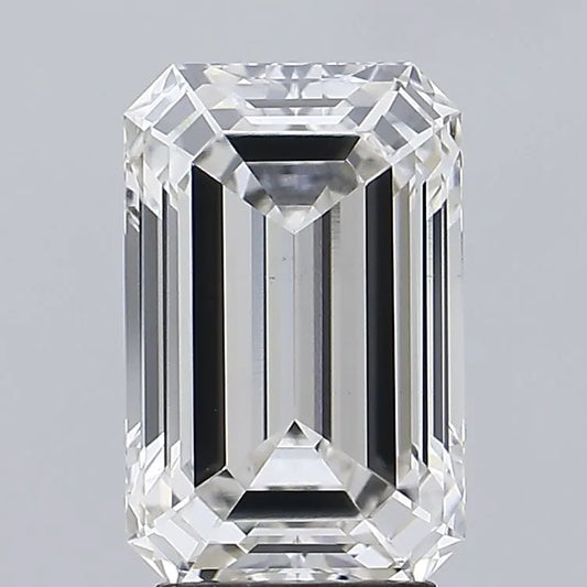 4.03ct Emerald Lab Grown Diamond (Colour G, Clarity VVS2, IGI Certified)