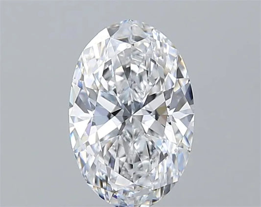 4.08ct Oval Lab Grown Diamond (Colour E, Clarity VVS2, IGI Certified)