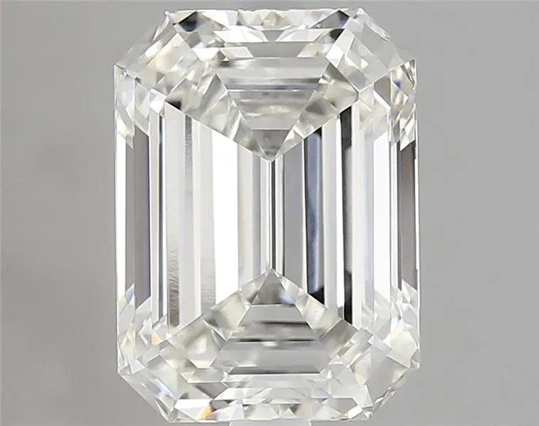 4.09ct Emerald Lab Grown Diamond (Colour G, Clarity VVS2, IGI Certified)