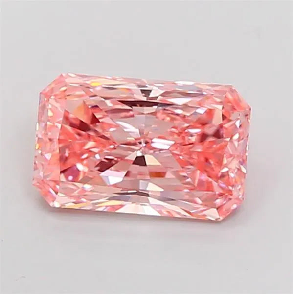 4.09ct Radiant Lab Grown Diamond (Colour Fancy Vivid Pink, Clarity VS1, IGI Certified)
