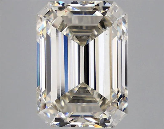 4.10ct Emerald Lab Grown Diamond (Colour I, Clarity VS1, IGI Certified)