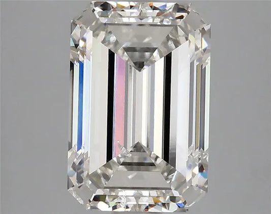 4.11ct Emerald Lab Grown Diamond (Colour G, Clarity SI2, IGI Certified)