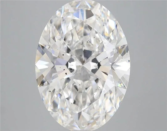 4.22ct Oval Lab Grown Diamond (Colour E, Clarity SI1, IGI Certified)