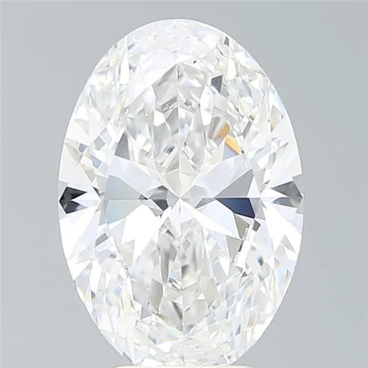 4.37ct Oval Lab Grown Diamond (Colour E, Clarity VS1, IGI Certified)