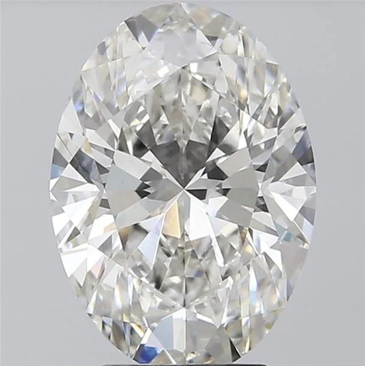 4.52ct Oval Lab Grown Diamond (Colour H, Clarity VS1, IGI Certified)