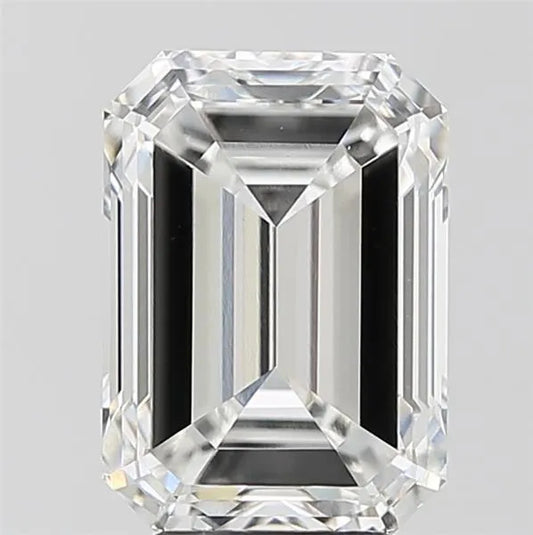 4.80ct Emerald Lab Grown Diamond (Colour F, Clarity VVS2, IGI Certified)