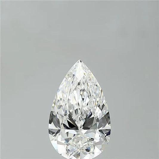 4.85ct Pear Lab Grown Diamond (Colour E, Clarity VVS1, IGI Certified)