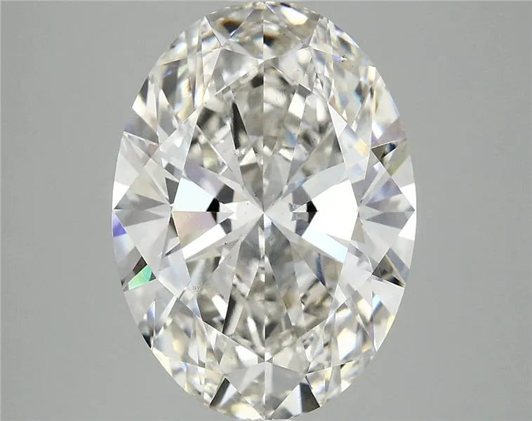 4.90ct Oval Lab Grown Diamond (Colour G, Clarity VS2, IGI Certified)