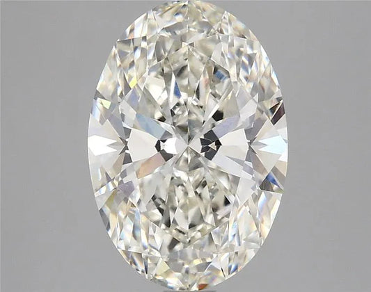 2.81ct Oval Lab Grown Diamond (Colour I, Clarity VVS2, IGI Certified)