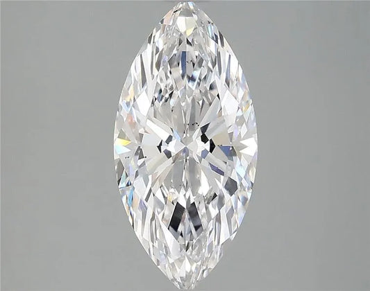 1.86ct Marquise Lab Grown Diamond (Colour D, Clarity VS2, IGI Certified)