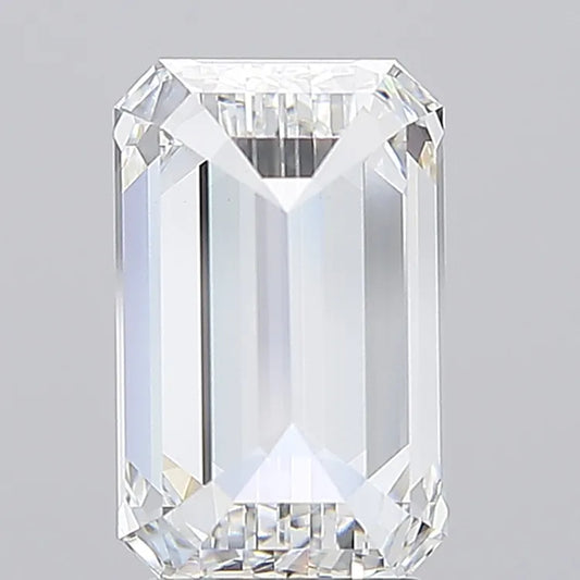 4.02ct Emerald Lab Grown Diamond (Colour E, Clarity VVS2, IGI Certified)