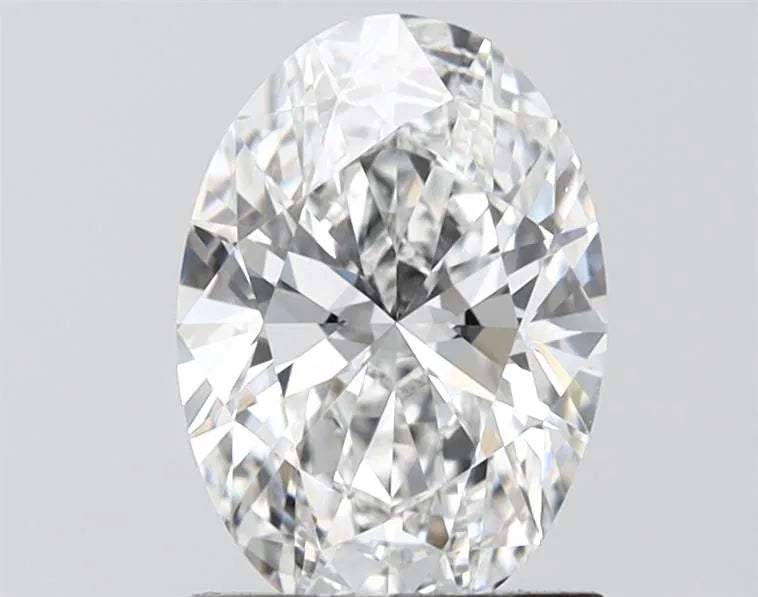 1.44ct Oval Lab Grown Diamond (Colour D, Clarity VVS2, IGI Certified)