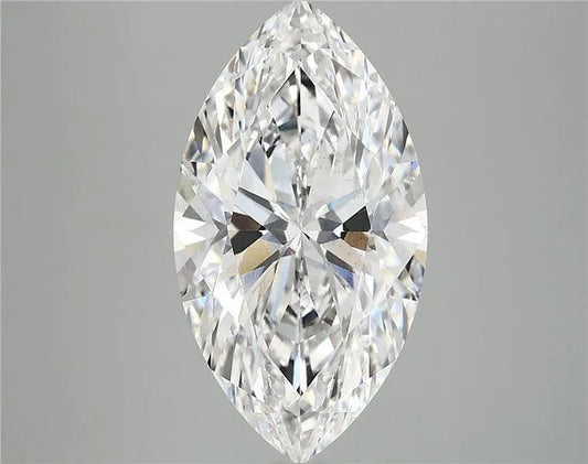 5.00ct Marquise Lab Grown Diamond (Colour D, Clarity VS2, IGI Certified)