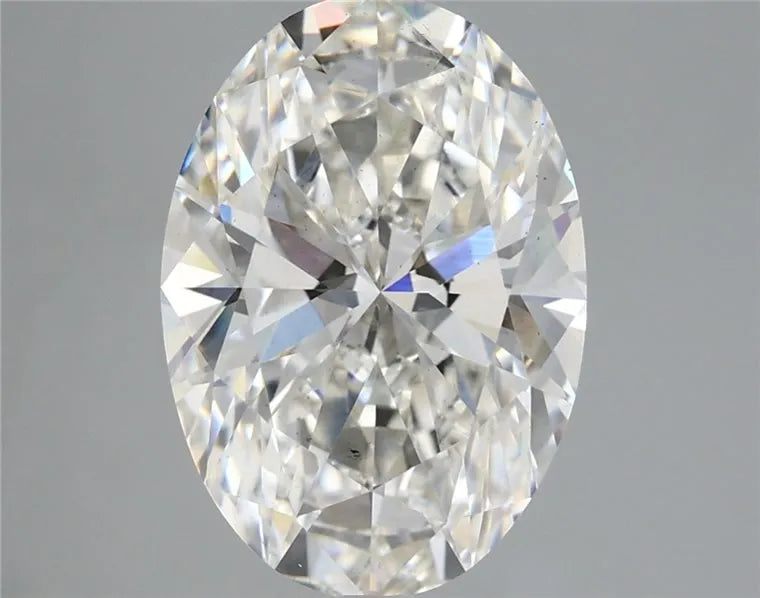 5.00ct Oval Lab Grown Diamond (Colour H, Clarity VS2, IGI Certified)