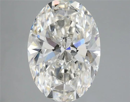 5.00ct Oval Lab Grown Diamond (Colour H, Clarity VS2, IGI Certified)