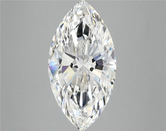 5.03ct Marquise Lab Grown Diamond (Colour E, Clarity VVS2, IGI Certified)