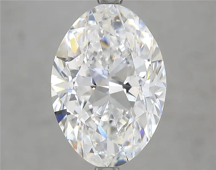 5.03ct Oval Lab Grown Diamond (Colour E, Clarity VS2, GIA Certified)