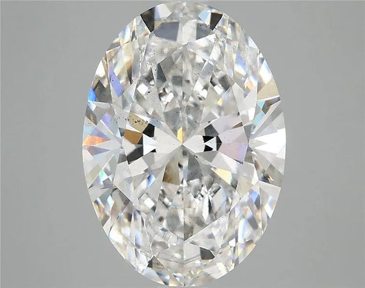 5.06ct Oval Lab Grown Diamond (Colour F, Clarity SI1, IGI Certified)
