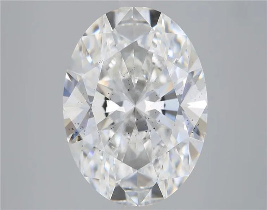 5.06ct Oval Lab Grown Diamond (Colour F, Clarity SI2, IGI Certified)