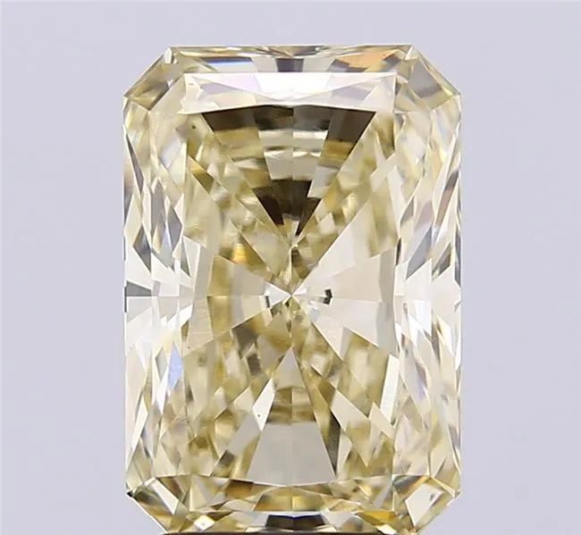 5.08ct Radiant Lab Grown Diamond (Colour Fancy Light Yellow, Clarity VS1, IGI Certified)