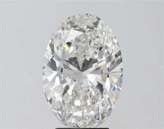 5.52ct Oval Lab Grown Diamond (Colour F, Clarity SI1, IGI Certified)