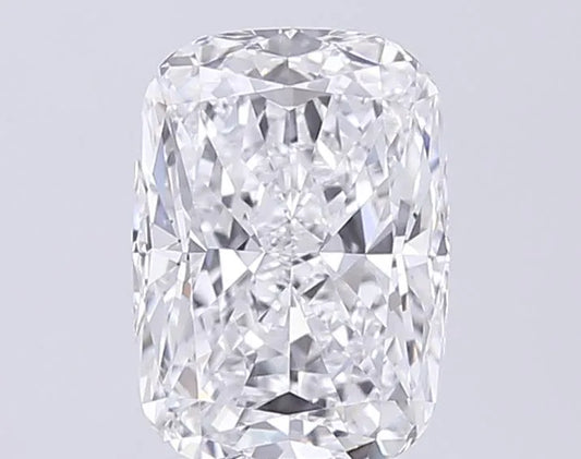 3.07ct Cushion modified Lab Grown Diamond (Colour D, Clarity VVS2, IGI Certified)