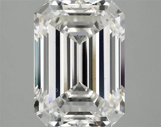 3.10ct Emerald Lab Grown Diamond (Colour F, Clarity VS2, IGI Certified)